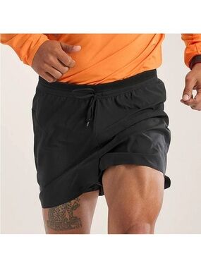 Arc’teryx Men’s Black Norman 5” Shorts Running Athletic Large